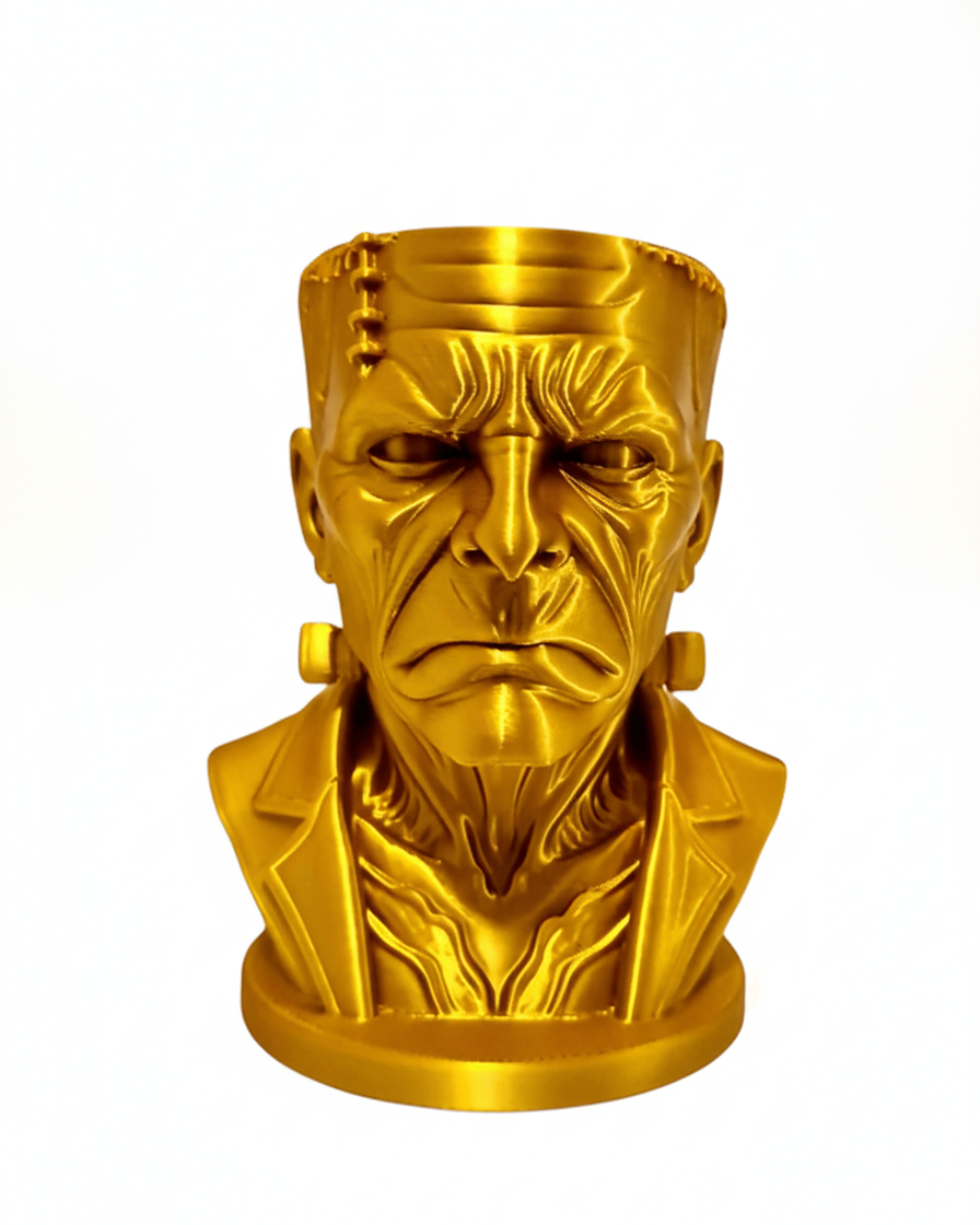 Canavarın Kasesi Dekoratif Büst Organizer & Kalemlik