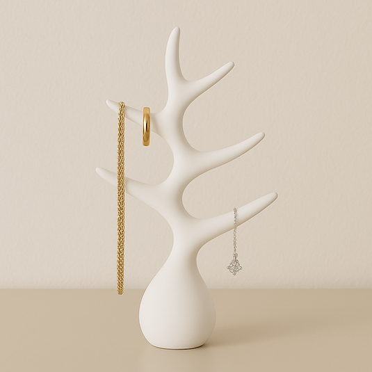 Zarif Dal: 20cm Modern Takı ve Aksesuar Standı